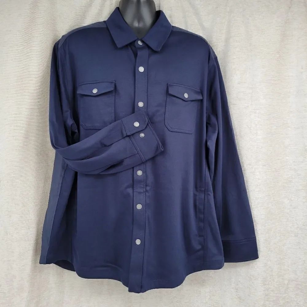 Hart Schaffner Marx Blue Lightweight Jacket Men's XXL NWT NEW Quilted Puffer